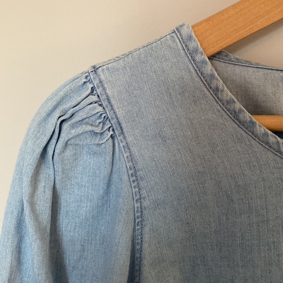 MADEWELL Denim Top - Picture 2 of 6